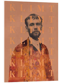 Akrylbillede For Gustav Klimt II