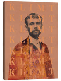 Canvas print For Gustav Klimt II