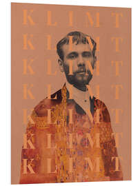 Foam board print For Gustav Klimt II