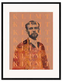 Impresión de arte enmarcada For Gustav Klimt II