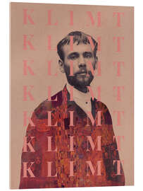 Acrylic print For Gustav Klimt I