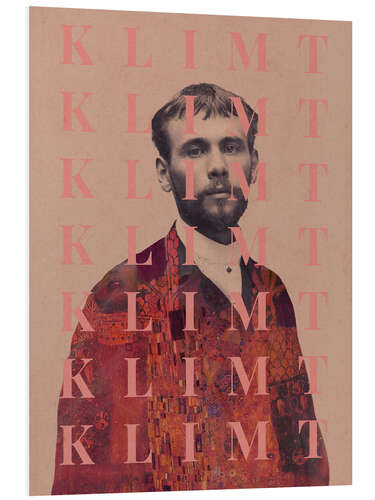 Foam board print For Gustav Klimt I