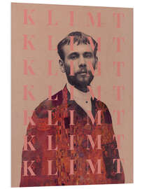 Foam board print For Gustav Klimt I
