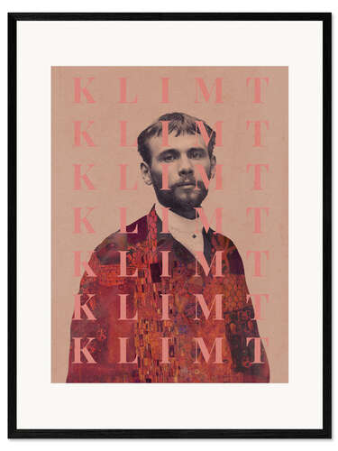 Impresión de arte enmarcada For Gustav Klimt I