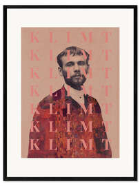 Impresión de arte enmarcada For Gustav Klimt I