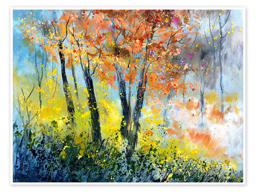 Poster Autumnal light
