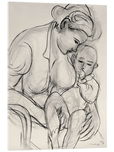 Acrylglasbild Mutterschaft, 1939