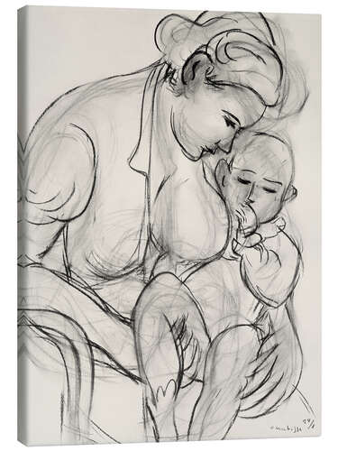 Stampa su tela Motherhood, 1939