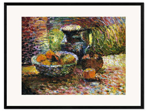 Framed art print Still Life with Fruit Bowl, 1898