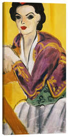 Stampa su tela Violet Bolero, 1937 - Henri Matisse
