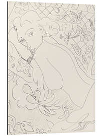 Magnettafel Liegende Frau, 1935