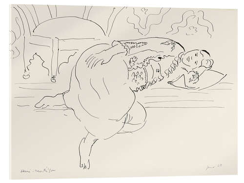 Acrylic print Odalisque, 1928