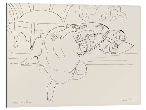 Obraz na aluminium Odalisque, 1928