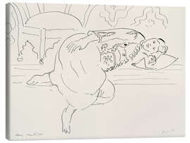 Tableau sur toile Odalisque, 1928