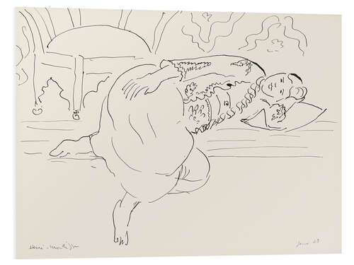 PVC-taulu Odalisque, 1928