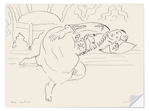 Wall sticker Odalisque, 1928