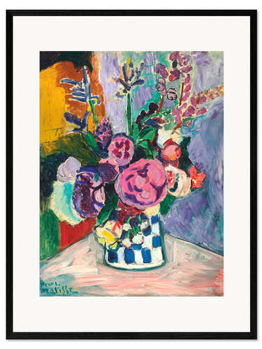 Gerahmter Kunstdruck Les Pivoines, 1907