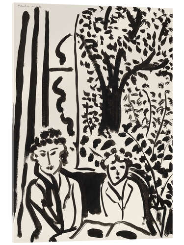 Acrylic print The Inhabited Silence of Houses, 1947