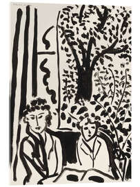 Stampa su vetro acrilico The Inhabited Silence of Houses, 1947