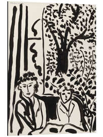 Magnettafel Die erfüllte Stille der Häuser, 1947