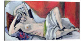 Alubild Liegender Akt mit Draperie, 1924 - Henri Matisse