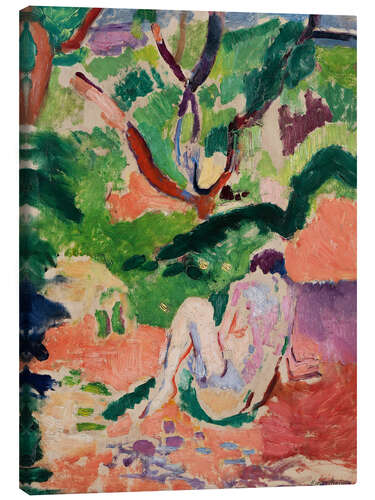 Obraz na płótnie Nude in a Wood, 1906