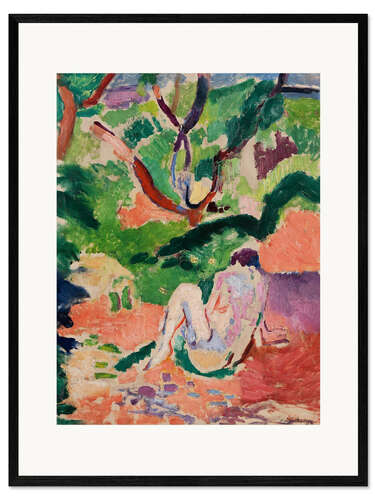 Framed art print Nude in a Wood, 1906