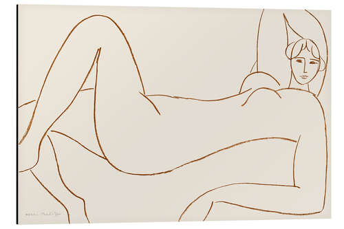 Aluminium print Study after the Pink Nude, 1935