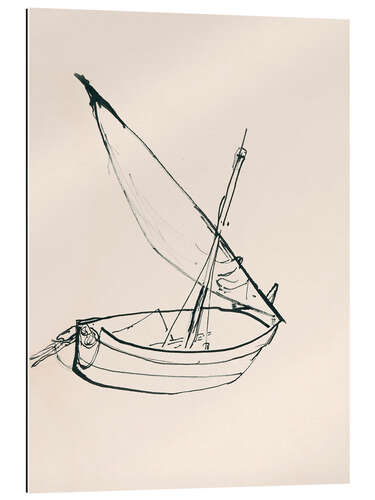 Galleriataulu Grounded Fishing Boat, 1904