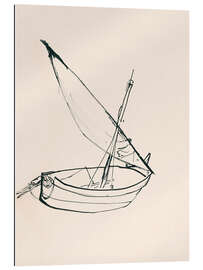 Cuadro de plexi-alu Grounded Fishing Boat, 1904