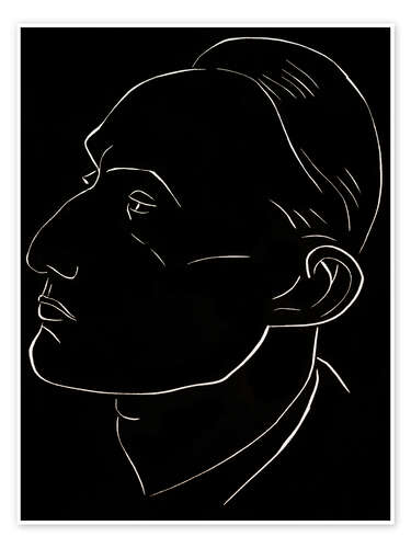 Poster Henry de Montherlant