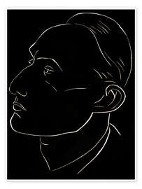 Wall print Henry de Montherlant - Henri Matisse