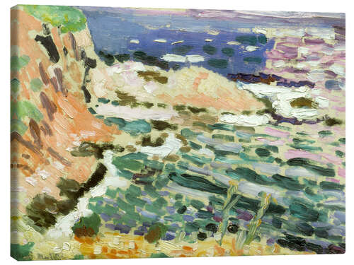 Canvas print The Coast, Collioure, 1905