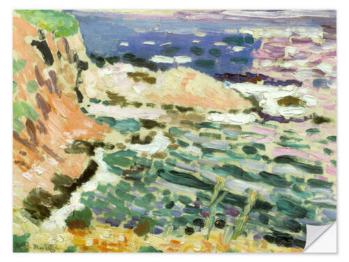 Autocolante decorativo The Coast, Collioure, 1905