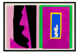 Gerahmter Kunstdruck Destiny, from Jazz, 1947