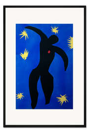 Gerahmter Kunstdruck Icare (Ikarus), Jazz, 1947