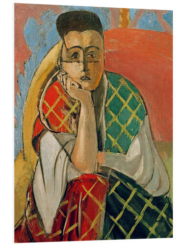 Bilde på skumplate Mademoiselle HD Woman with Veil, 1927