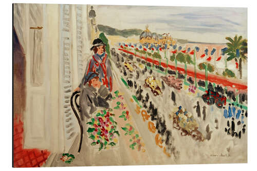 Tableau en aluminium Fête des fleurs, 1922