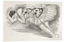 Acrylglasbild Balletttänzerin, aus der Serie Zehn Tänzer, 1927 - Henri Matisse
