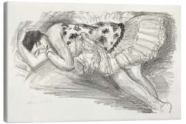 Stampa su tela Ballet Dancer, from the series Ten Dancers, 1927 - Henri Matisse