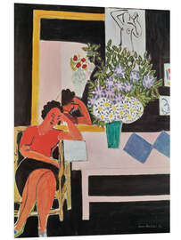 Tableau en PVC Liseuse sur fond noir, 1939