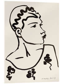 Acrylglasbild Head, 1947