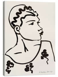 Leinwandbild Head, 1947 - Henri Matisse