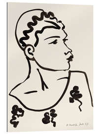Stampa su plexi-alluminio Head, 1947