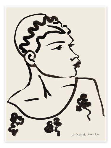 Poster Head, 1947