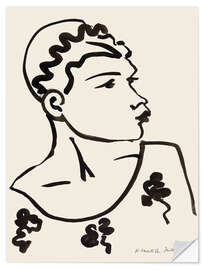 Wall sticker Head, 1947