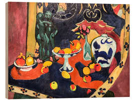 Holzbild Frucht und Bronze, 1910