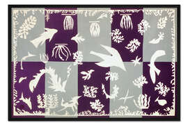 Gerahmter Kunstdruck Polynesien: Das Meer, 1948