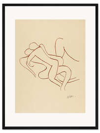 Gerahmter Kunstdruck Florilège des Amours de Ronsard, 1948 III