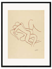 Framed art print Florilège des Amours de Ronsard, 1948 III